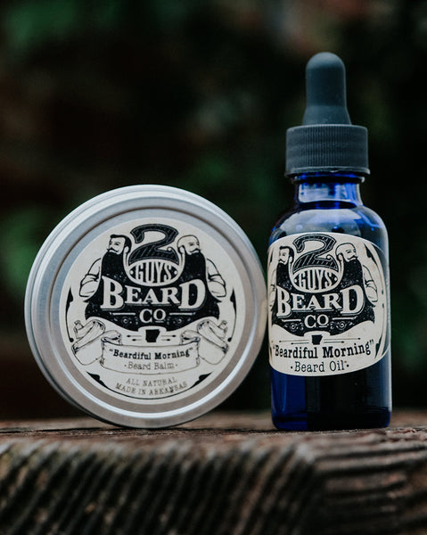 "Beardiful Morning" Combo Pack,  - 2 Guys Beard Co