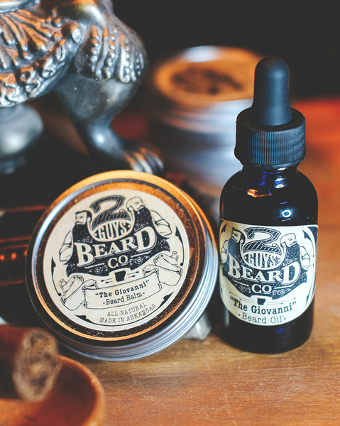 "The Giovanni" Combo Pack, - 2 Guys Beard Co